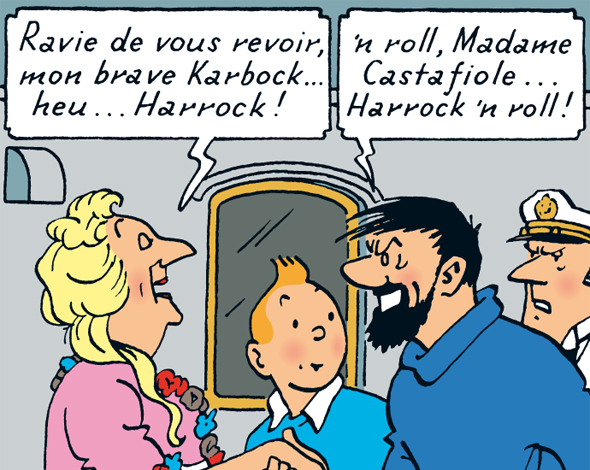 rencontre haddock tintin